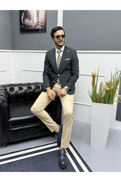 Avni Ceylan Lux Italian Style Men's Suit Classic and Modern Style in One
