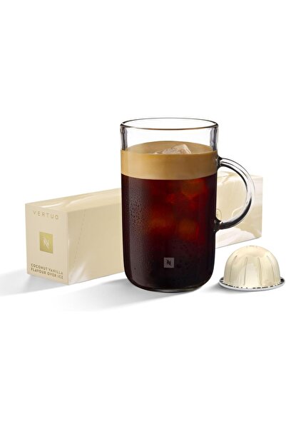 Nespresso كبسولات قهوة بنكهة جوز الهند والفانيليا والثلج من باريستا كرييشنز، ...