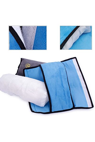 Dali Pernă de protecție pentru centură, 28x11cm, husă de catifea, albastră