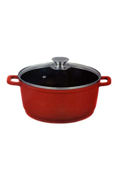 OEM Cratita tip tuci, teflonata, cu capac din yena, 3.6 litri