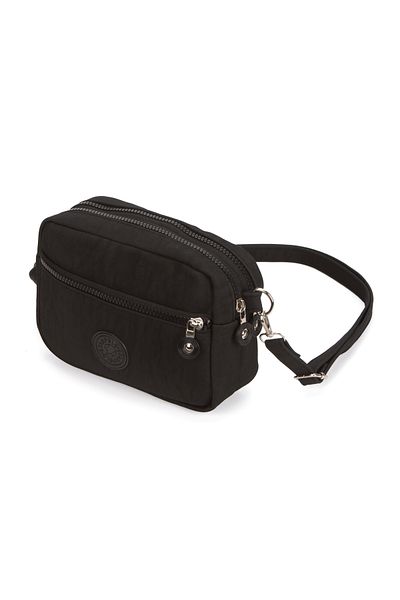 Adelina Bags Daily Three-Compartment Women's Shoulder Bag with Cross Strap
