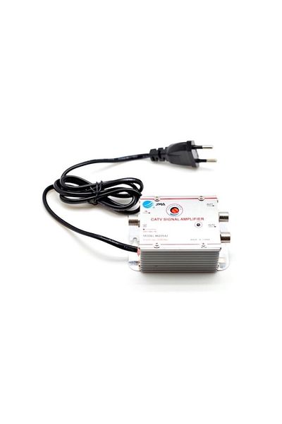 Dali TV signal amplifier, 220V, 1W, 20dB band, 2 Channels, potentiometer for adjustment, on/off button
