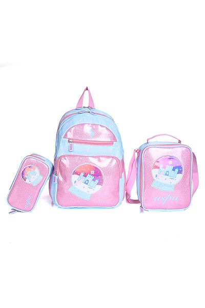 U.S. Polo Assn. S.U.A. Polo Assn. Plcan25024 Set de 3 rucsacuri școlare