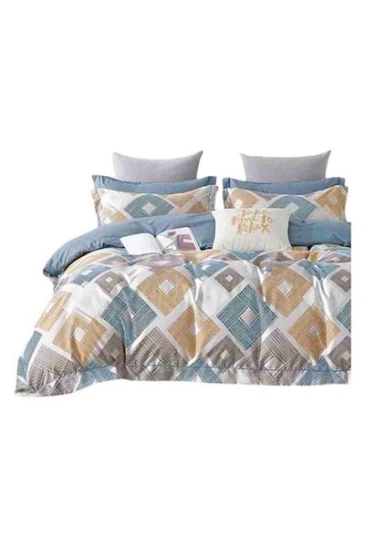 OEM Elegant Single Bedding Set for 1 Person, 4 Pieces, Cotton Finet, Multicolor