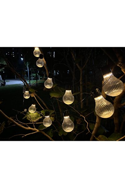 SERSIMO Ghirlanda luminoasa, LED, model Stripes, 10 becuri, 380cm, incarcare ...