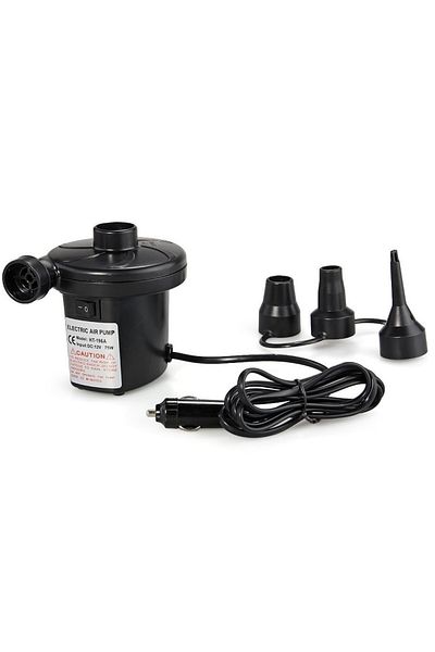 Blasko Pompa electrica de aer cu dubla functie, alimentare la priza si auto, ideala pentru saltele, piscine