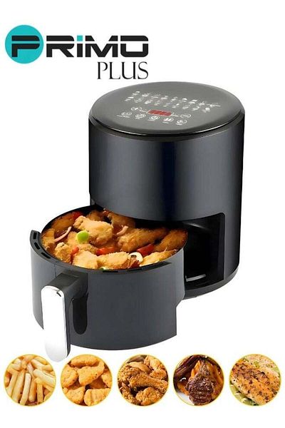 Primo Plus Healthy Air Fryer Without Oil For Fry/Grill/Bake/Roast Capacity 4 Liters Power 2400 Watts