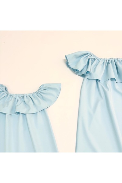 Dimmel Costume Mavi Anne Kız Elbise