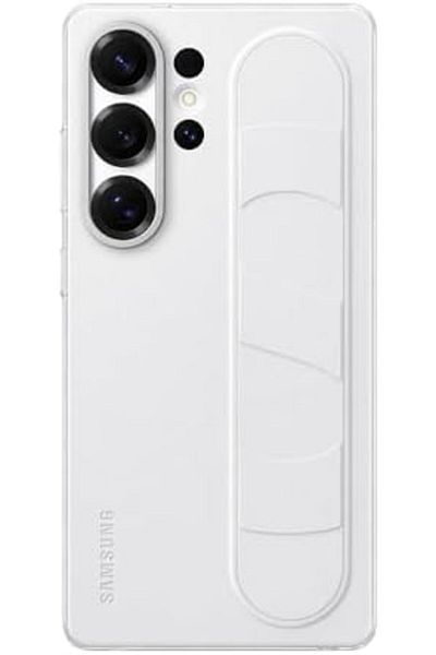 Samsung Galaxy S25 Ultra Genuine Standing Grip Phone Case, White