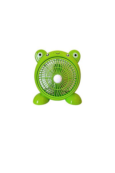 ABS Ventilator de birou, 28 cm, verde, Sl-200