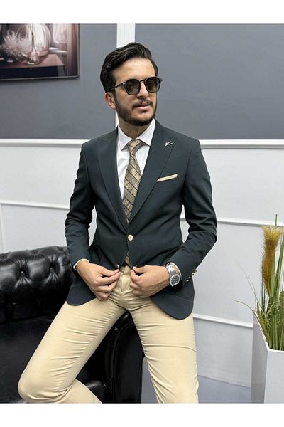 Avni Ceylan Lux Italian Style Men's Suit Classic and Modern Style in One