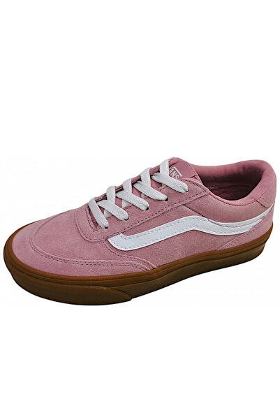Vans Women's Pink Brooklyn Ls Sneaker Shoes Vn000D7Uen71