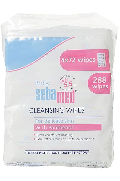 Sebamed Baby Wet Wipes 4×72