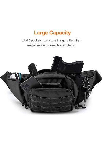 Lion camo Olive Bag Molle Tactical System Large Capacity Multi-Pocket Pouch
