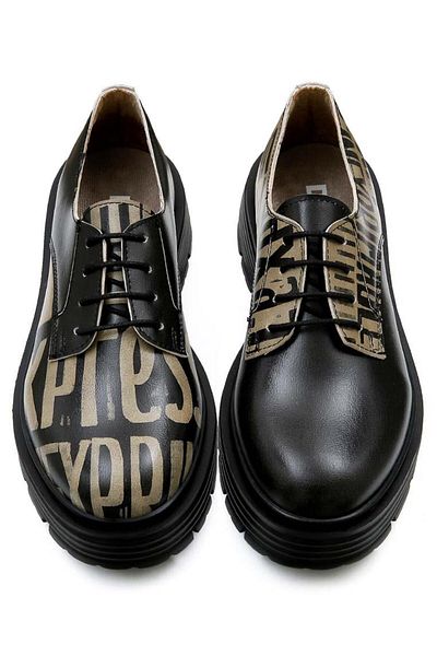 Dogo Women's Vegan Leather Black Casual Shoes - Expression Design