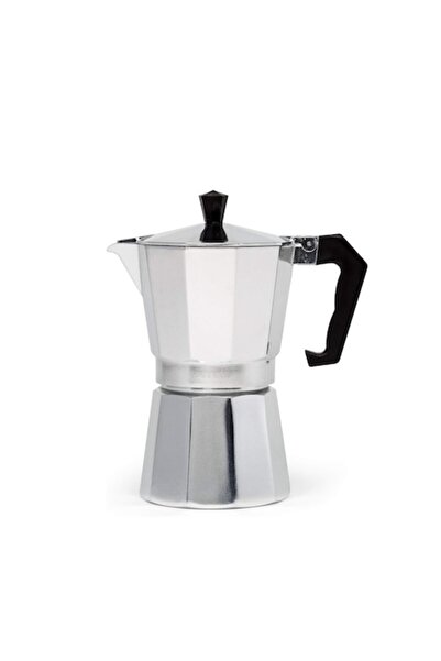 WELUOT Espressor manual pentru aragaz, WELUOT, 300ml, 6 căni, argintiu, oțel ...