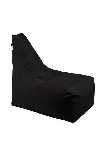 Pufrelax Fotoliu Miraggio, Material impermeabil - Negru