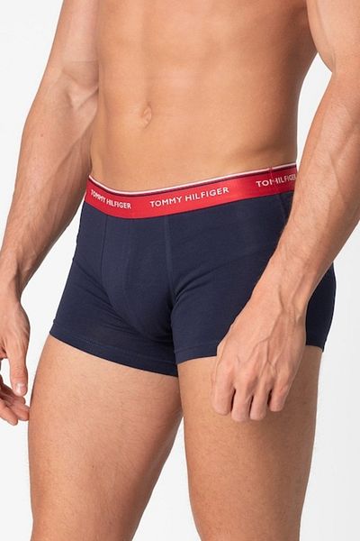 Tommy Hilfiger , Set of Boxers - 3 pairs, Dark Blue, 2XL