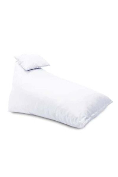 Pufrelax Puff armchair, Kudos, cushion included, waterproof material, White