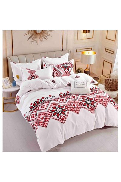 OEM Elegant Single Bedding Set for 1 Person, 4 Pieces, Fine Cotton, Multicolor