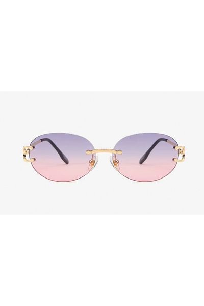Toz Vintage Zavone Purple Pink Vintage & Retro Unisex Sunglasses