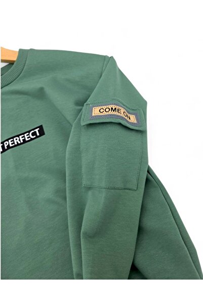 VOY KİDS Σετ φόρμας 7-10 ετών για αγόρια με μακρυμάνικο εποχιακό 2 τεμάχια - Crew Neck, Άνετη εφαρμογή