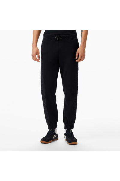 United 4 UNITED4 Pucci Detail Erkek Siyah Pantolon