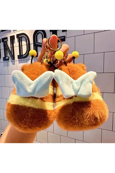 NB market Bee Capybara Plush Toy. Capybara Flapping Wings Bag Ornament Keychain Model 12cm Capybara