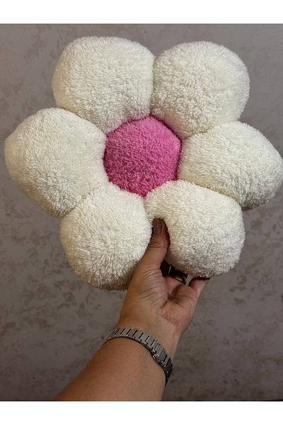 happyteks boutique Daisy Throw Pillow 35cm