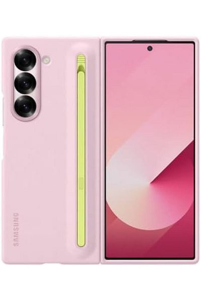 Samsung Galaxy Z Fold6 Slim S Pen Grip Case, Pink