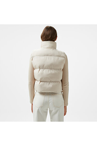 Nautica Kadın Kırık Beyaz Şişme Yelek