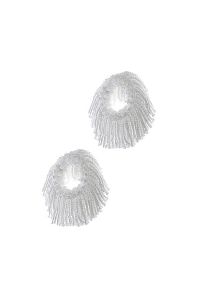 bigshot Set 2 x Microfiber Refill for Rotating Mop, Plastic Snap Diameter 16 cm, White