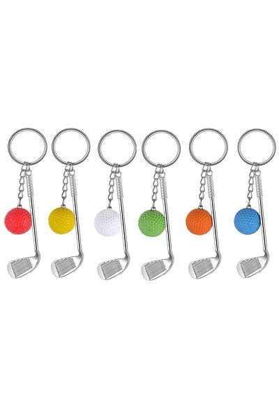 SepetBudur Golf Keychain - Special Gift Keychain for Golf Lovers