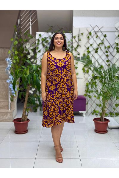 Punta Otantik Dk19013 Floor-Length Strap Shoulder Elastic Viscose Dress