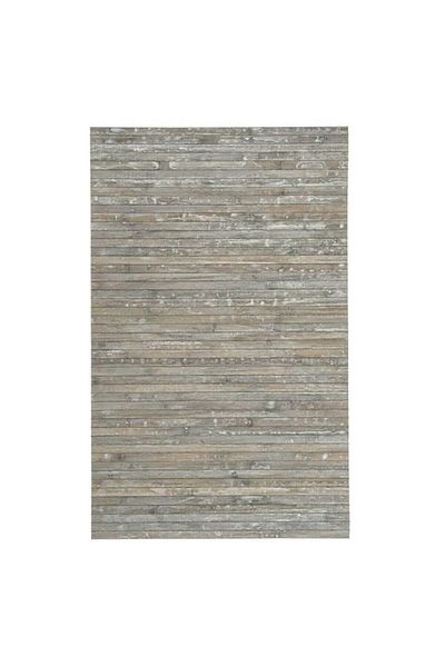 OEM Covor dreptunghiular, bambus și cauciuc, 50 x 120 cm, Grunberg BM027/GRI