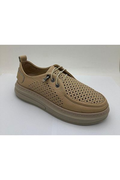 DOSA SHOES Women's Orthopedic Leather Shoes-Cream