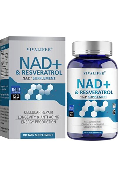 Vivalifer Nad+ Resveratrol Nad Tmg 1500 Mg 120 Caps