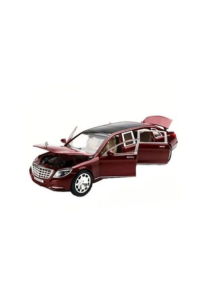 OEM Mașină turnată sub presiune Mercedes Maybach S600 din metal, maro, 22 cm