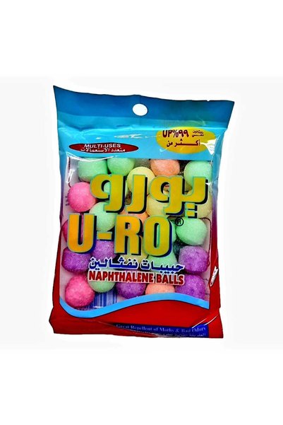 URO Naphthalene Balls, Fragrance Balls (Pack of 3)