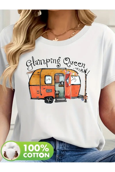 CLASİVA Season Product Modern Design Custom Caravan Print Women's Unisex Over...