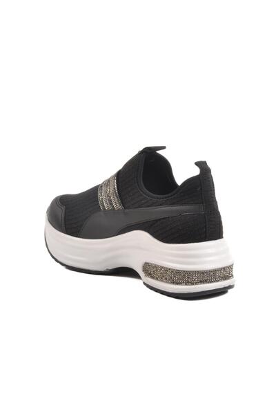 WALKWAY 702307 Z Black-White Women's Stone Casual Shoes