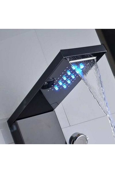 CasaVie LED Shower Panel 1154, with rain effect and massage jets, code 1154