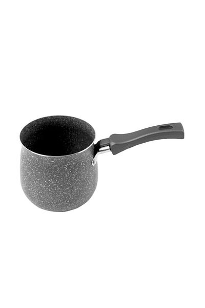 OEM Ibric din Aluminiu, Brio Stone, Invelis Ceramic, Antiaderent, Gri, 500 ml