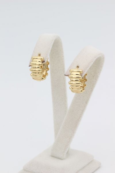 XUPING JEWELRY Style Pearl/Xuping Jewelry Ellipse Model Earring