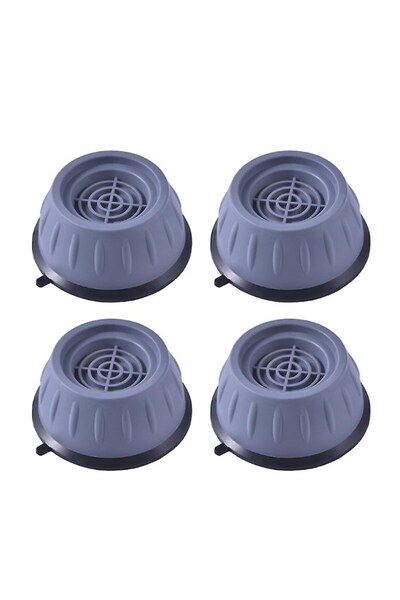OEM Set 4 picioare anti-vibratii, Cauciuc , Gri