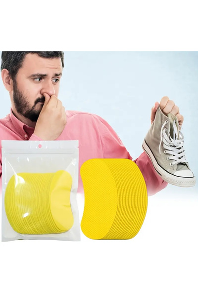 Home Limon Kokulu Ayakkabı Içi Koku Giderici Ped – 10 Adet Tek Kullanımlık Ay...