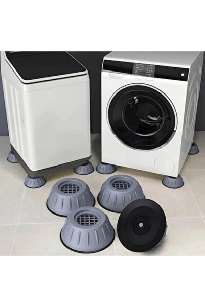 stuffix Rubexim Set of 4 Anti-Slip, Noise-Reducing Vibration Dampening Feet for Washing Machine & Furniture
