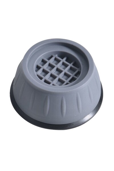 ZakupyTV Set 4 protective covers for washing machine, ZakupyTV, Rubber, 7.8 cm, 5.5 cm, Grey