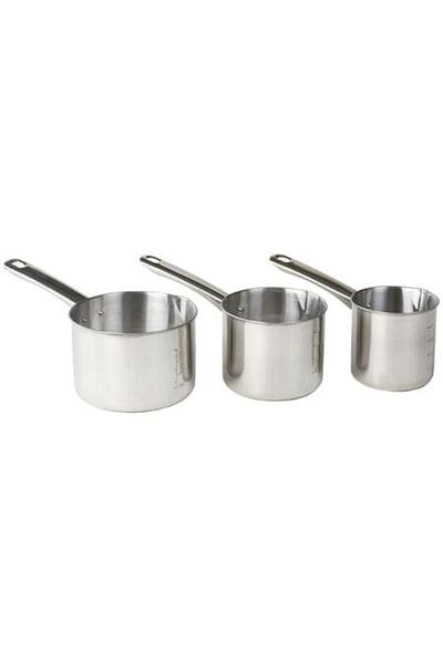 Oti Set 3 pieces coffee pots AG23060, 500/700/1000 ml, Stainless steel