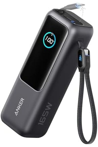 Anker Laptop Power Bank, 25,000mAh 165W Portable Charger